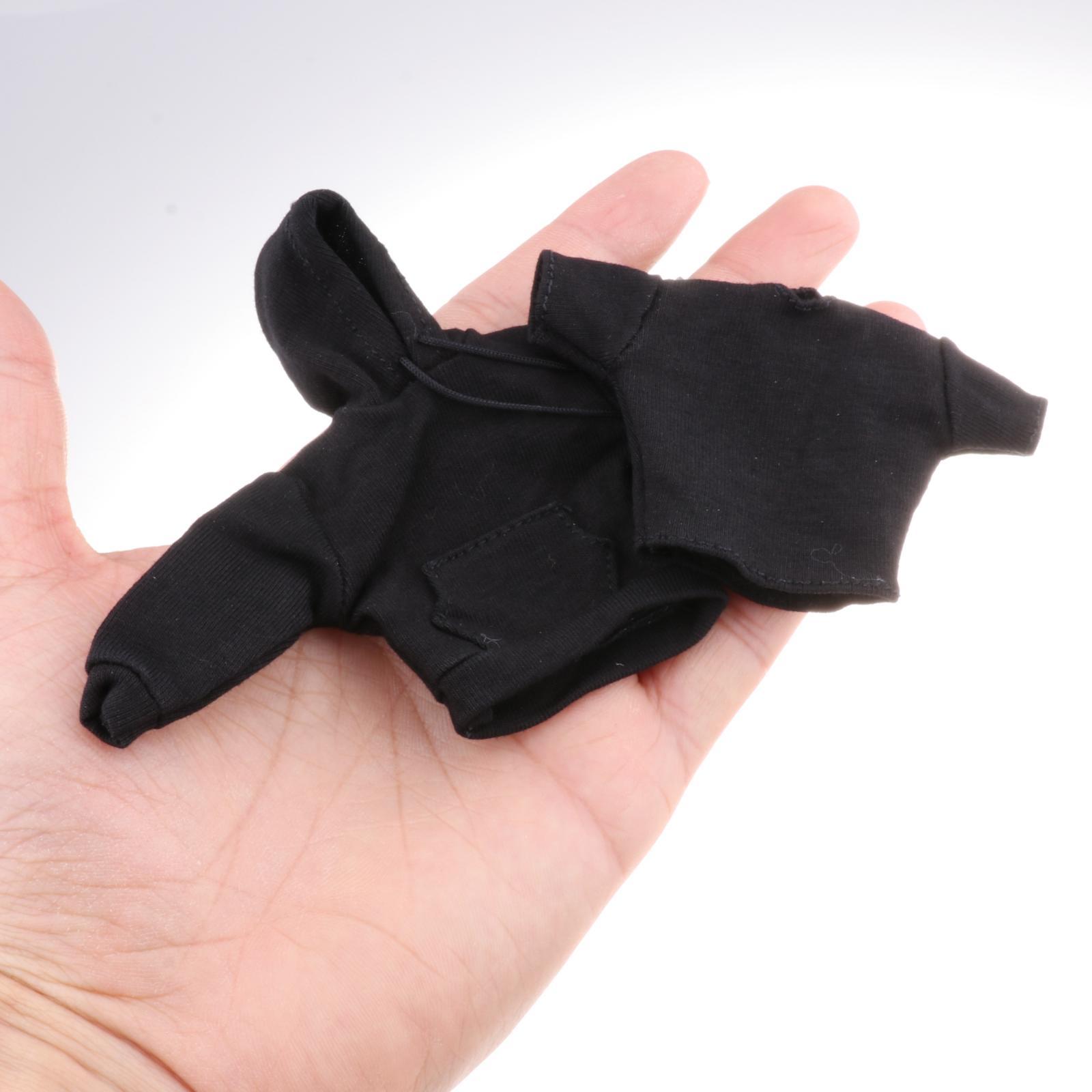 T-Shirts - 1/12 schaal kleding: herenhoodie, T-shirt en