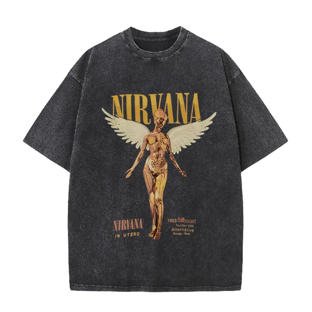 Retro Acid Wash oversized T-sh - Acid Wash Vintage Graphic T Shirt recensie en prijs