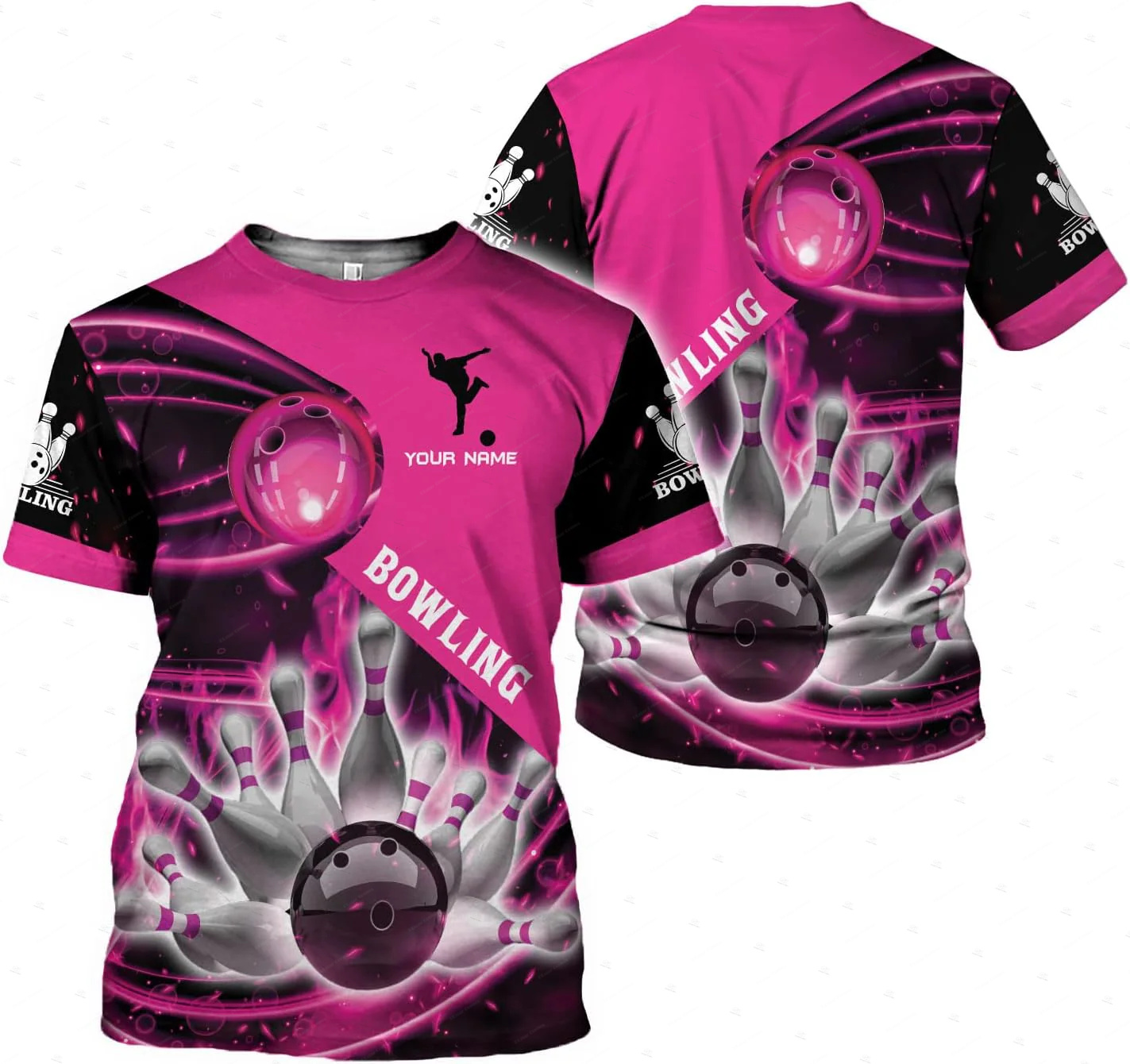 Aangepaste naam Gradiënt Bowli - Short Sleeve Bowling Shirt Retro recensie en prijs