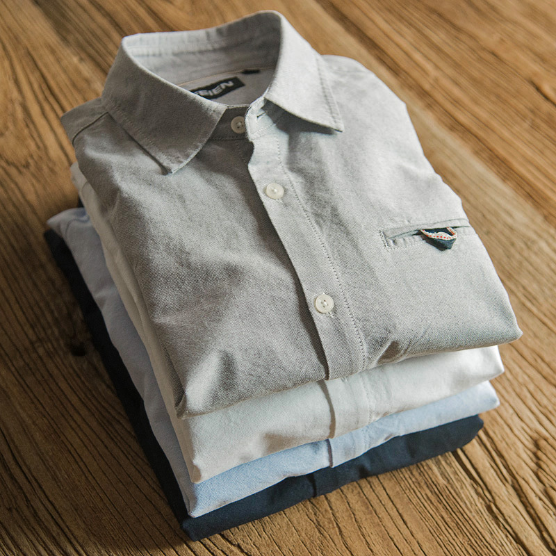 Oxford Retro Shirt Japanse Bus - Oxford Cotton Casual Shirt Business recensie en prijs